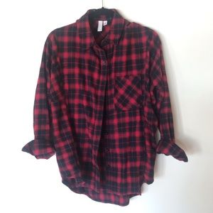 BP RED AND BLACK FLANNEL